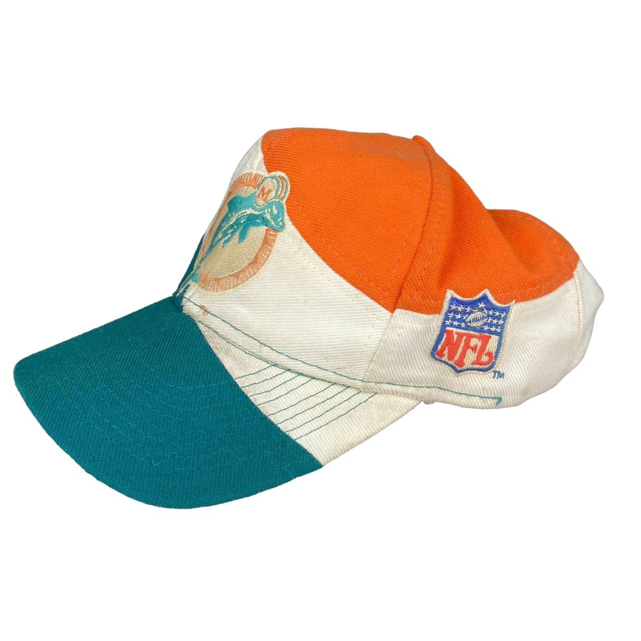 90's Modern Team NFL Miami Dolphins hat genuine - Depop