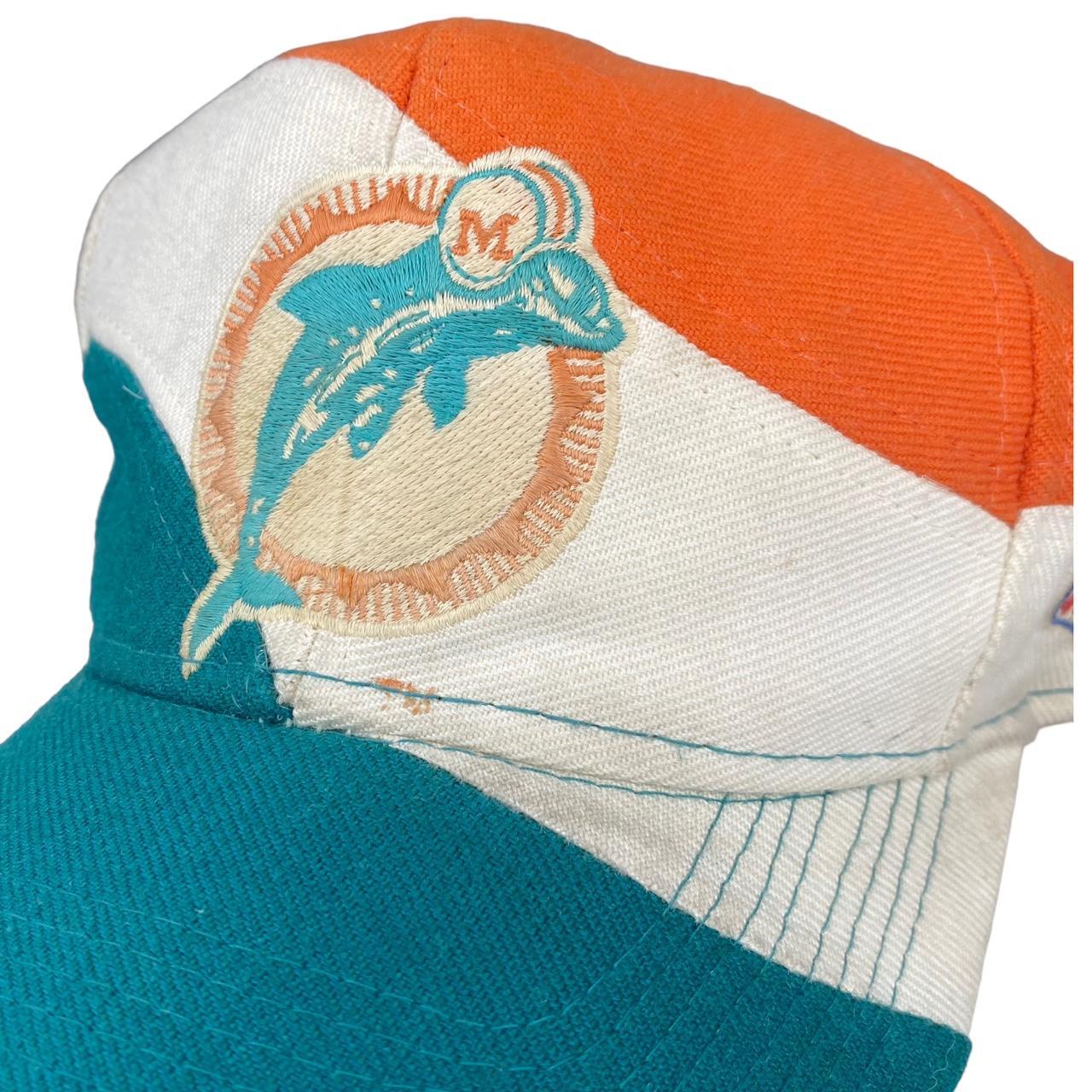 Vintage Miami Dolphins Apex One Snapback Hat Cap - Depop