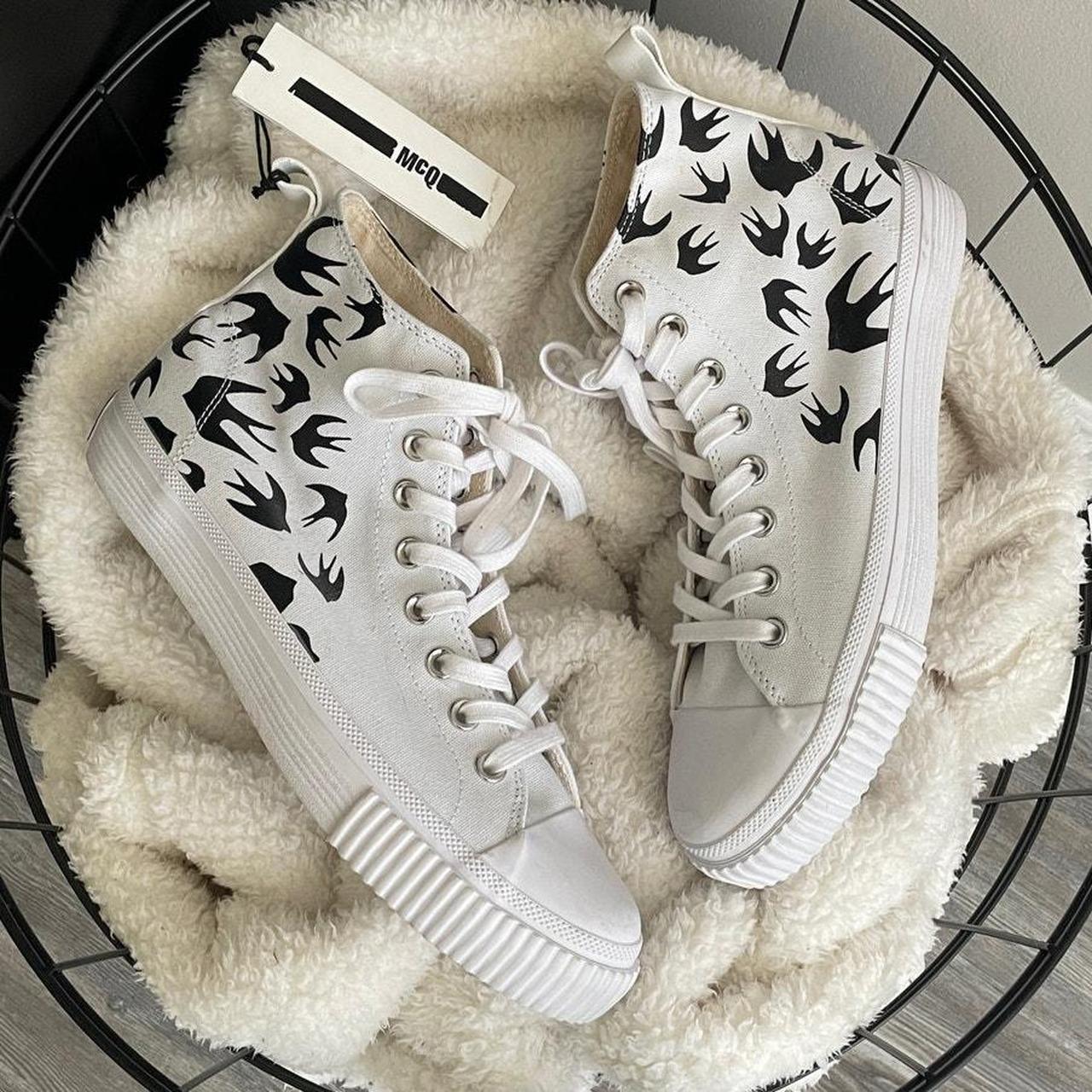 Alexander mcqueen swallow trainers online