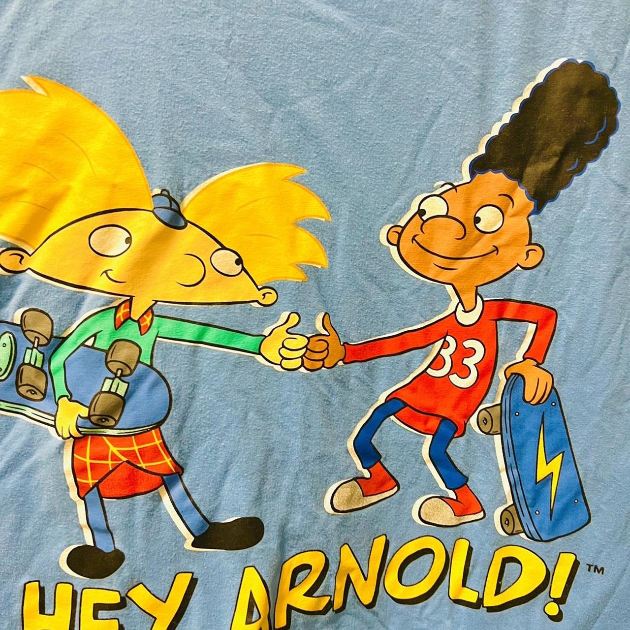 Mid Size Cotton Hey Arnold (tm) Crop Top. Never worn... - Depop