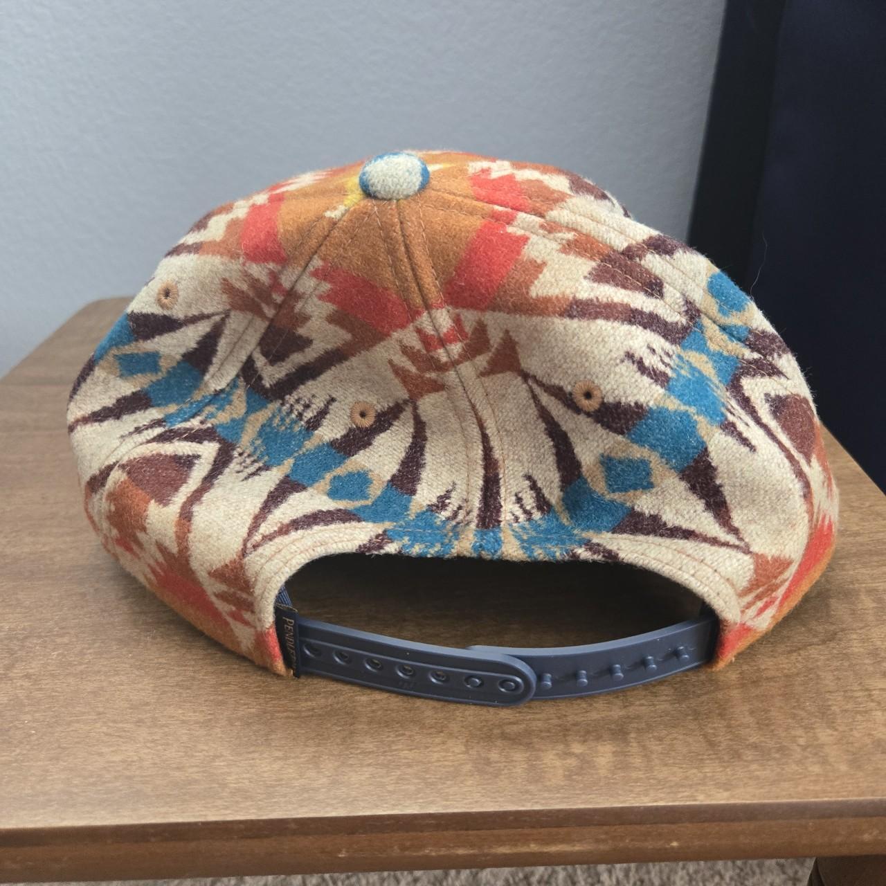 Pendleton Men's Hat - Multi/Tan – Pendleton Cotto… - image 2