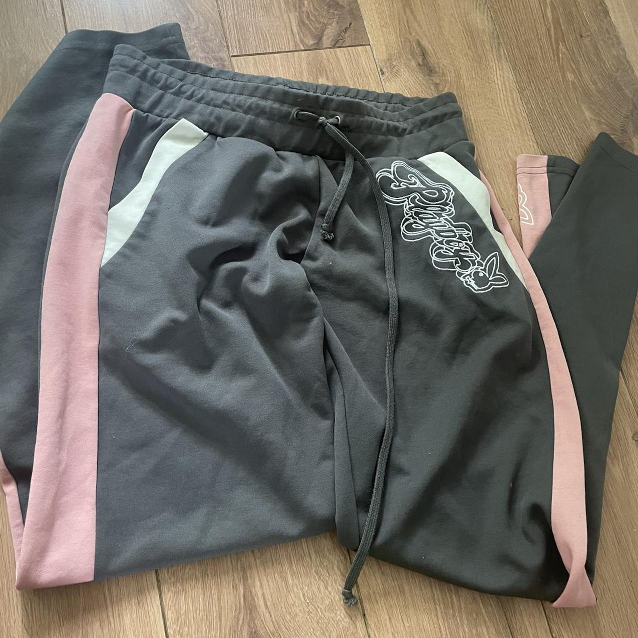 Playboy grey trackies. Says size 12 but would fit 8... - Depop