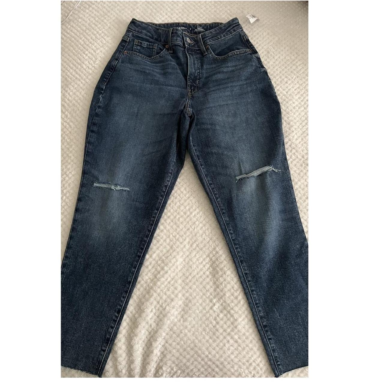 Old Navy Women's Navy Jeans Depop