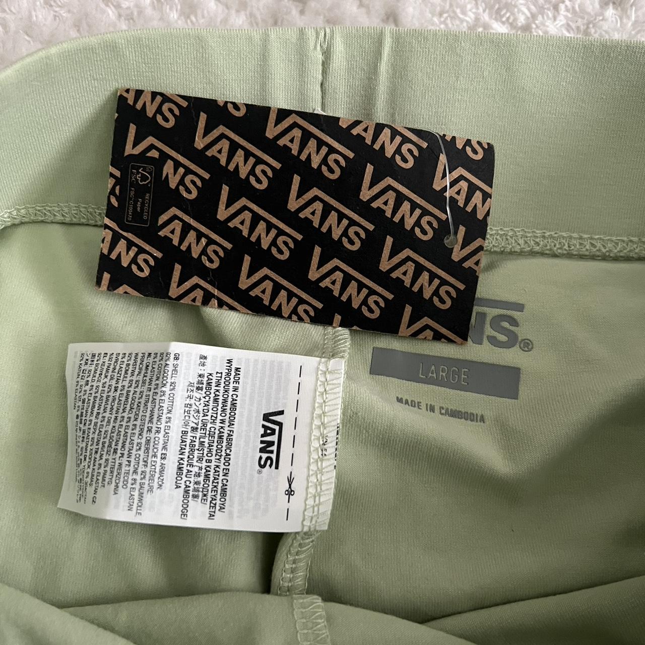 Vans Women's Green Shorts | Depop