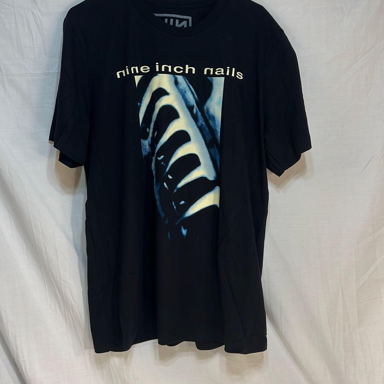 NINE INCH NAILS “the machine” LOGO LICENSED... - Depop