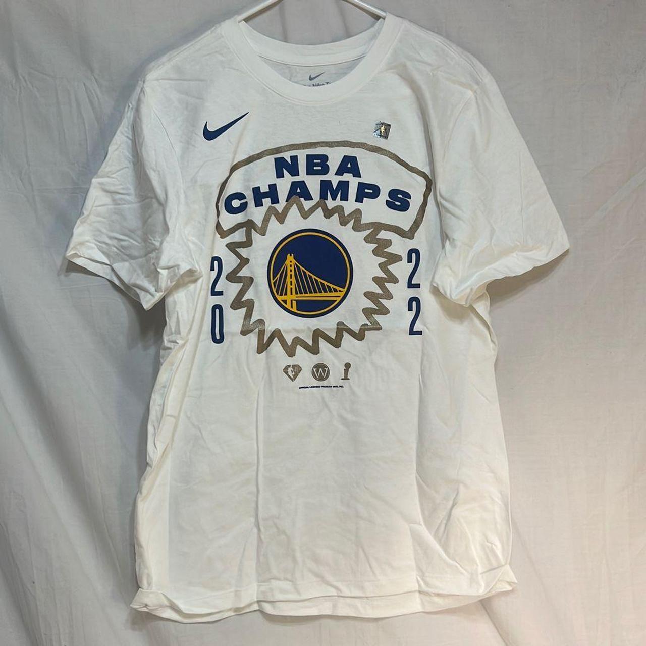 Golden State Warriors Nike 2022 NBA Finals Champions Roster T-Shirt - White