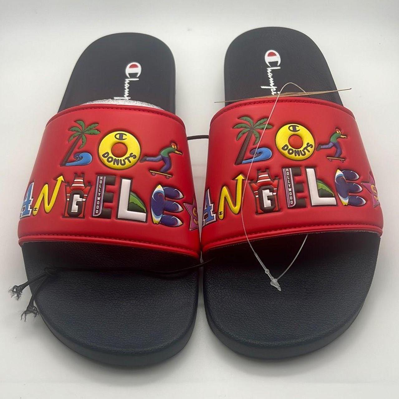Champion Toddler Boys' Super Slide Sandals from Finish Line - Macy's