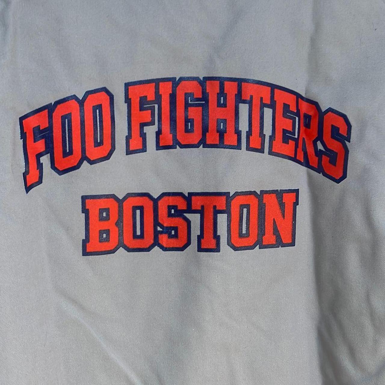 FOO Fighters Boston Foo Crew Jacket limited high quality rare NWT