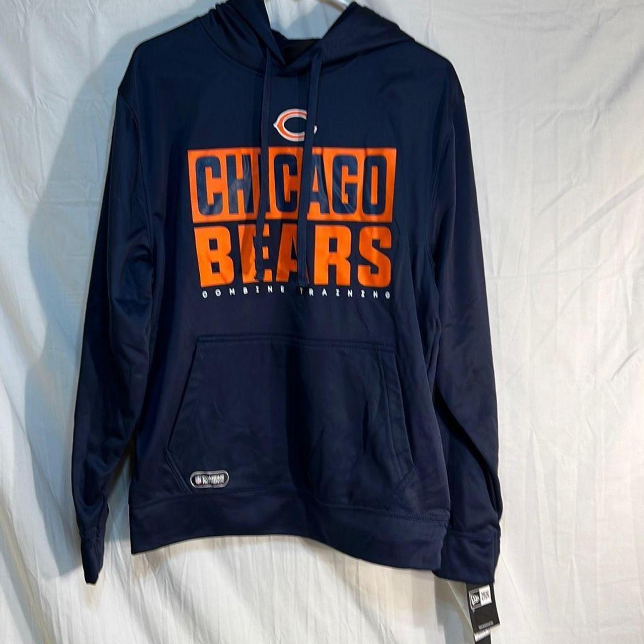 Official Chicago Bears New Era Hoodies, New Era Bears Sweatshirts, Fleece,  Pullovers