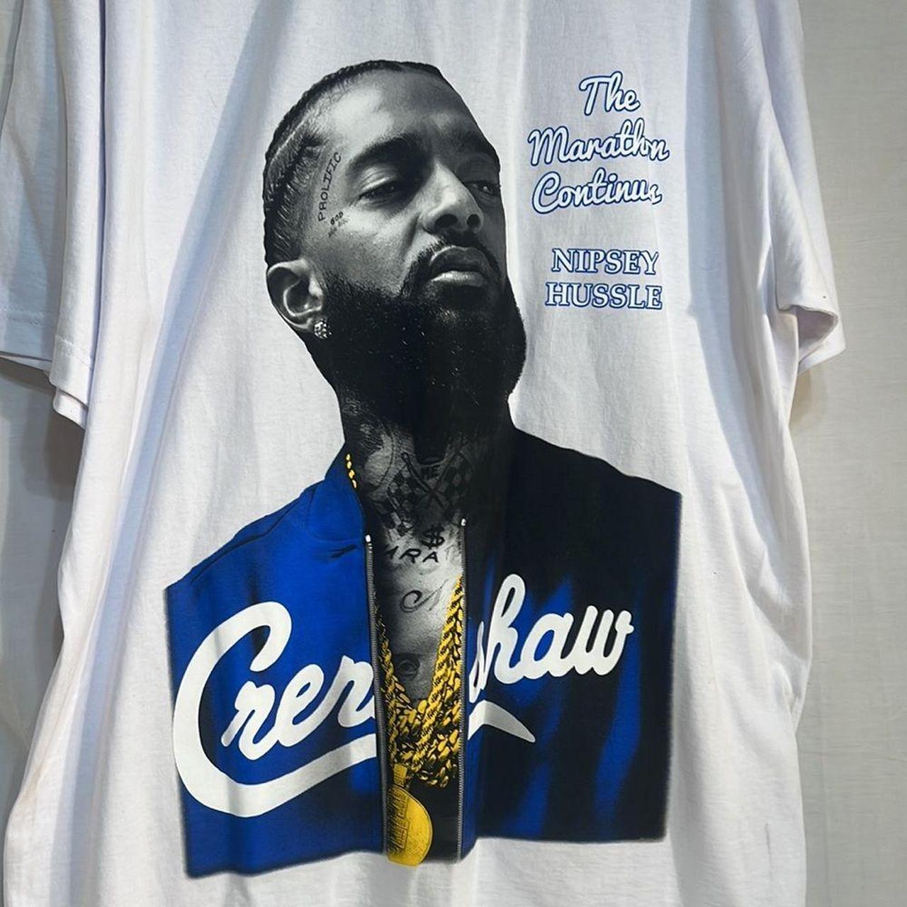 Nipsey Hussle Crenshaw Marathon Jersey No - Depop