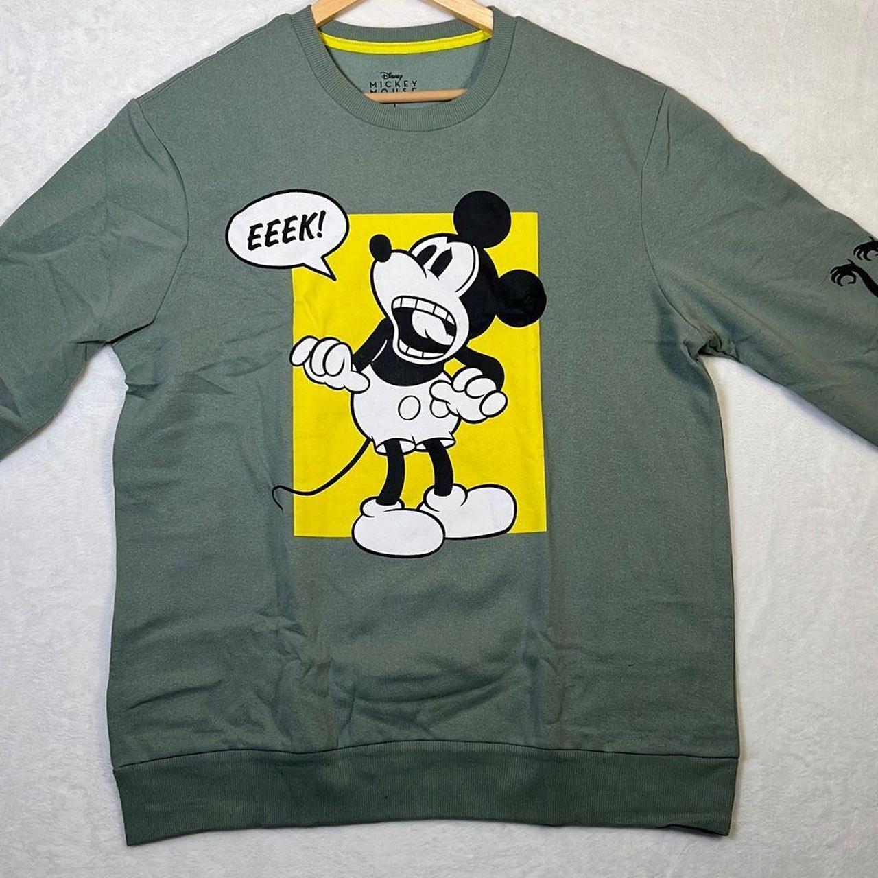 Mickey mouse sale sweatshirt mens