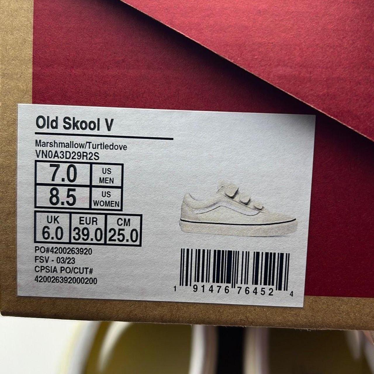 Old skool v marshmallow turtledove sale