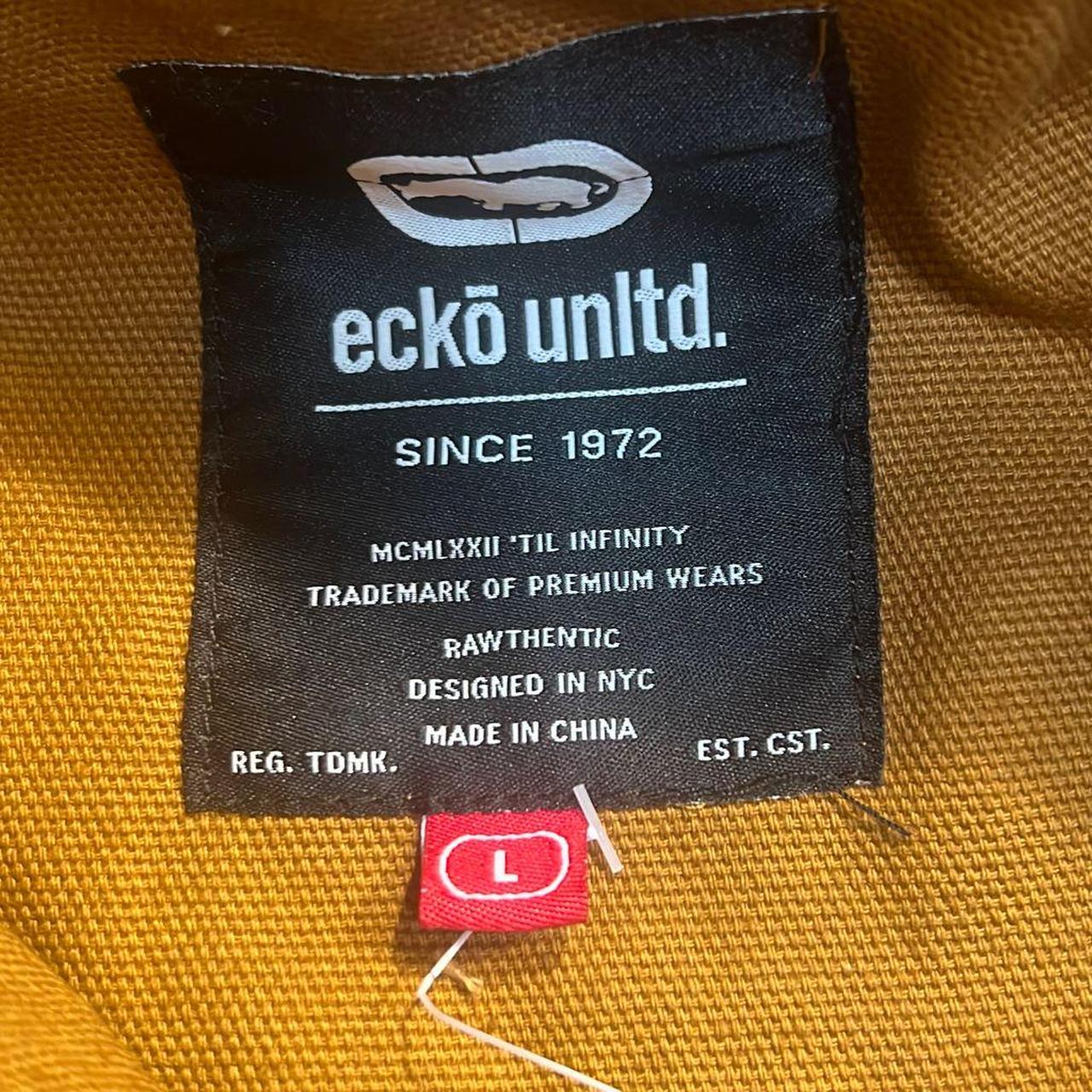 Ecko unltd Academy Canvas 2024 Jacket NWT