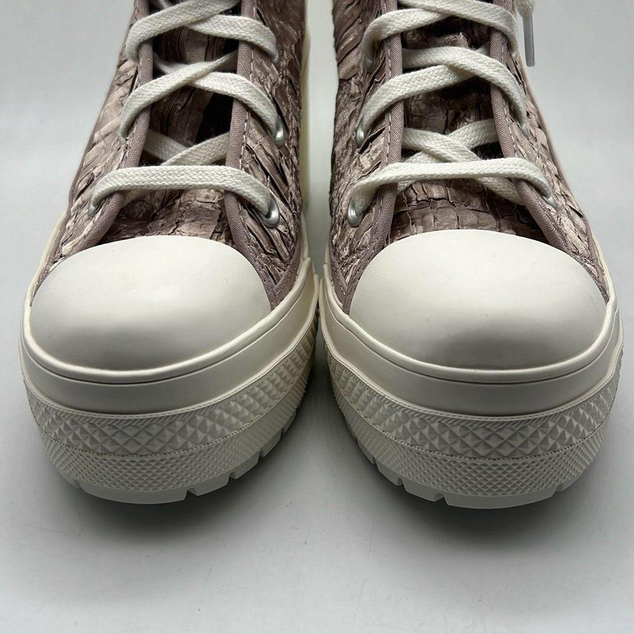 CONVERSE OrthoLite Chuck 70 De Luxe Heel Satin High | Depop