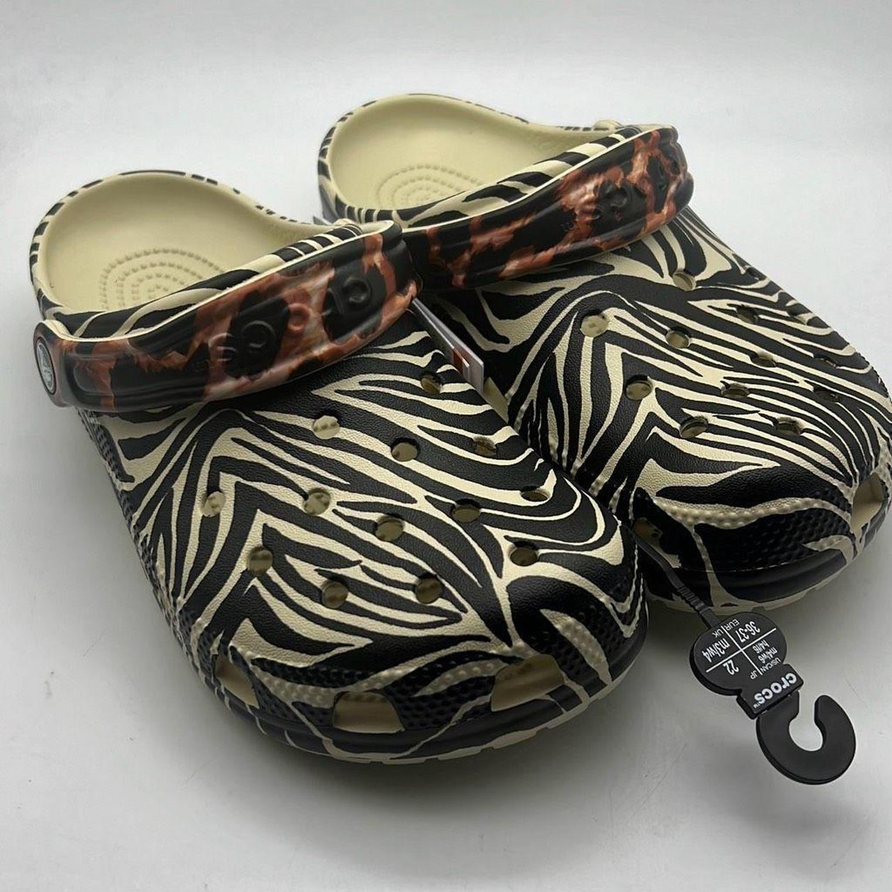 Cheetah print crocs best sale