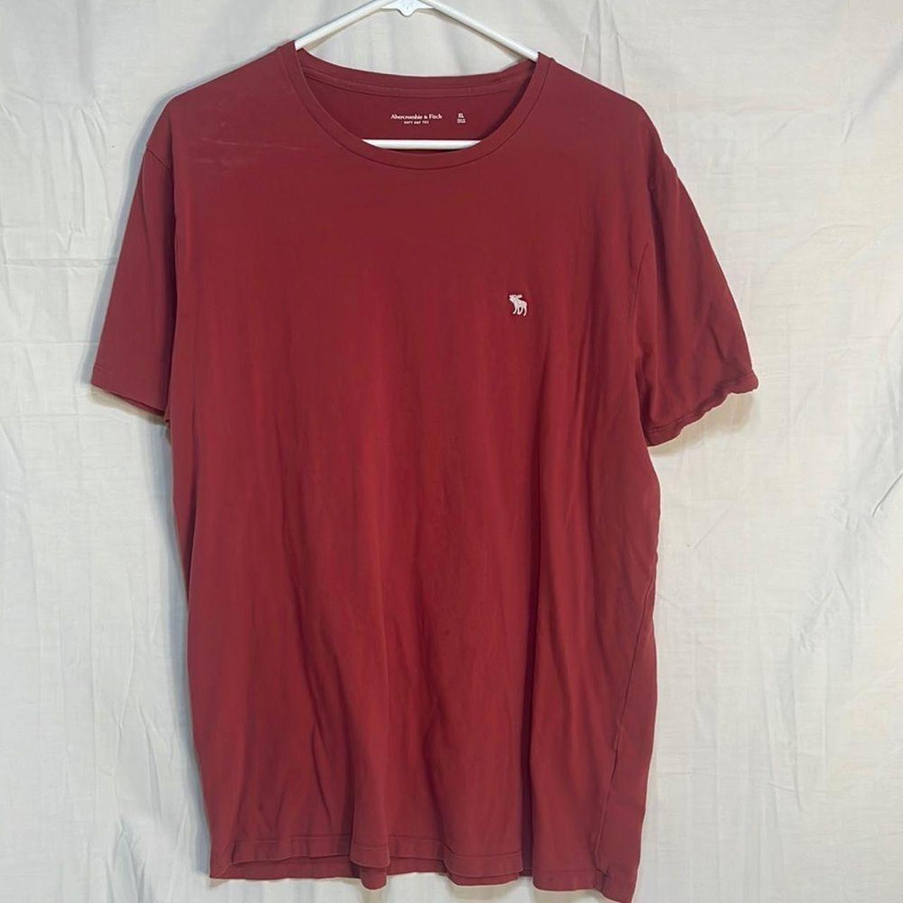 Abercrombie & Fitch Men's T-shirt - Red - XL – Ab… - image 1
