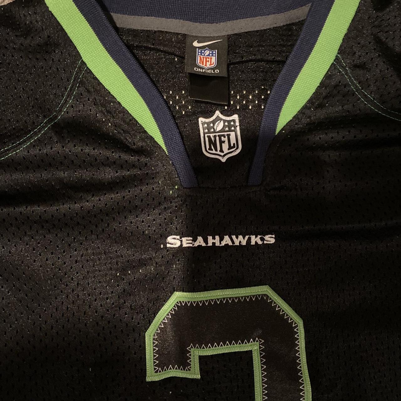 NEW. NEVER WORN. Authentic NFL Nike SeaHawks jersey. - Depop