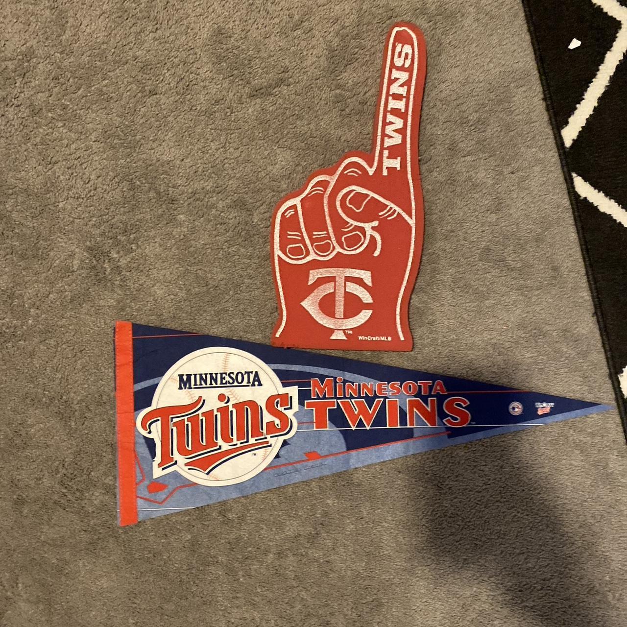 WinCraft Minnesota Twins 12'' x 30'' Vintage Retro Pennant