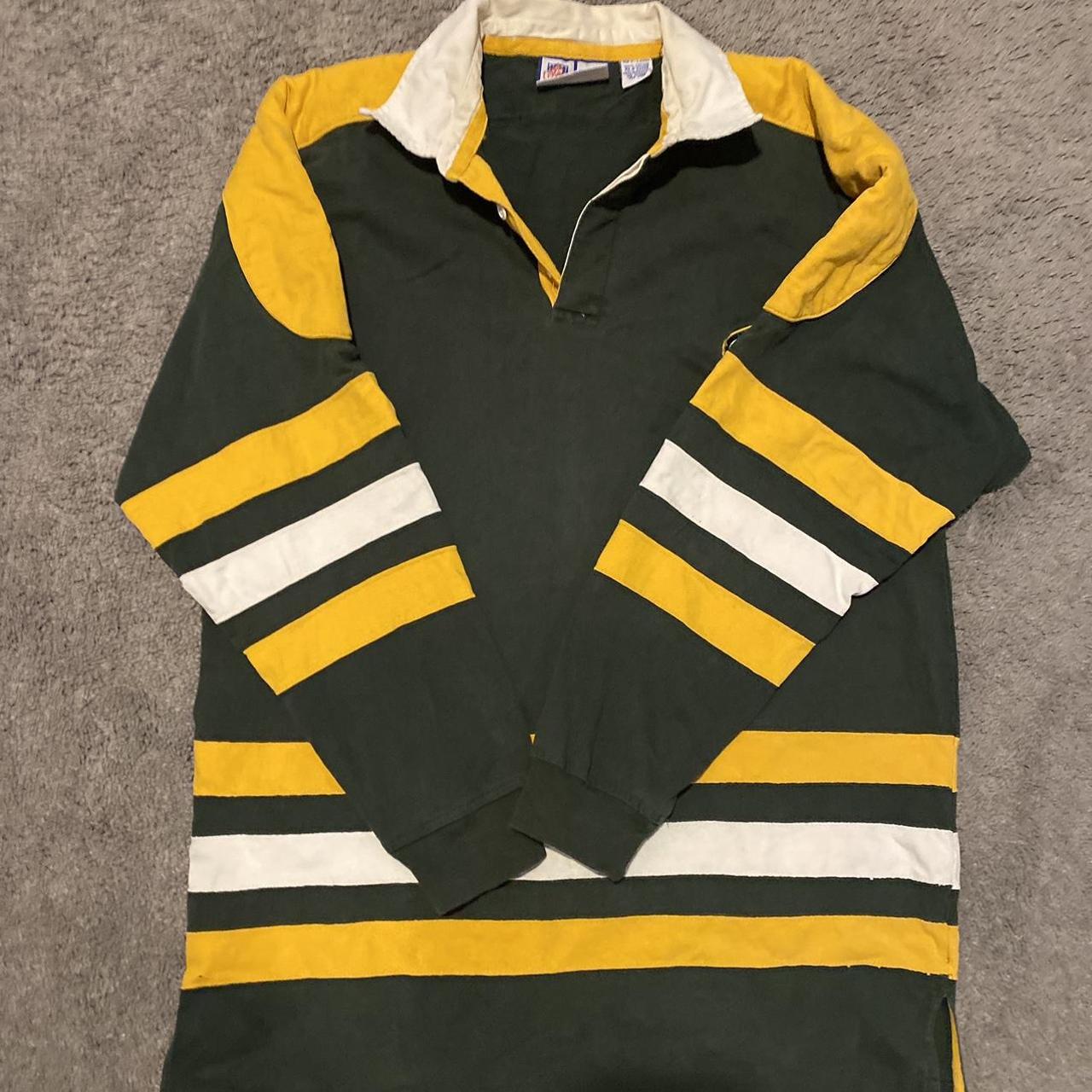 Vintage 90s Green Bay packers jersey long sleeve - Depop