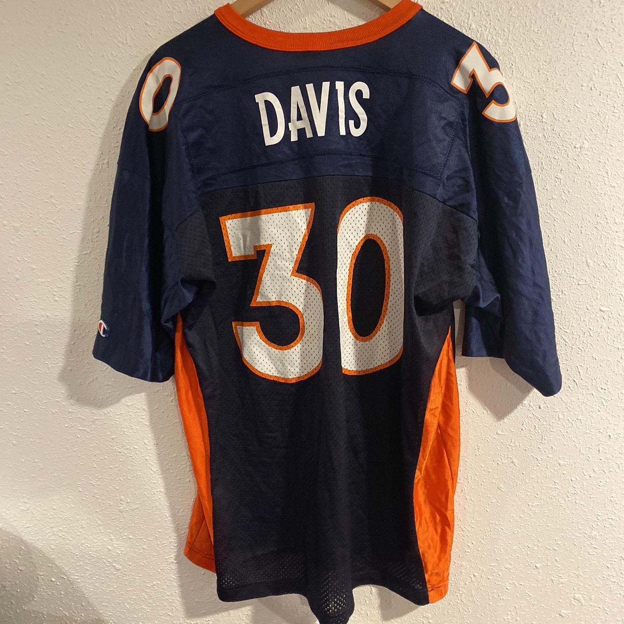 Vintage 90's Denver Broncos Terrell Davis jersey 30 - Depop