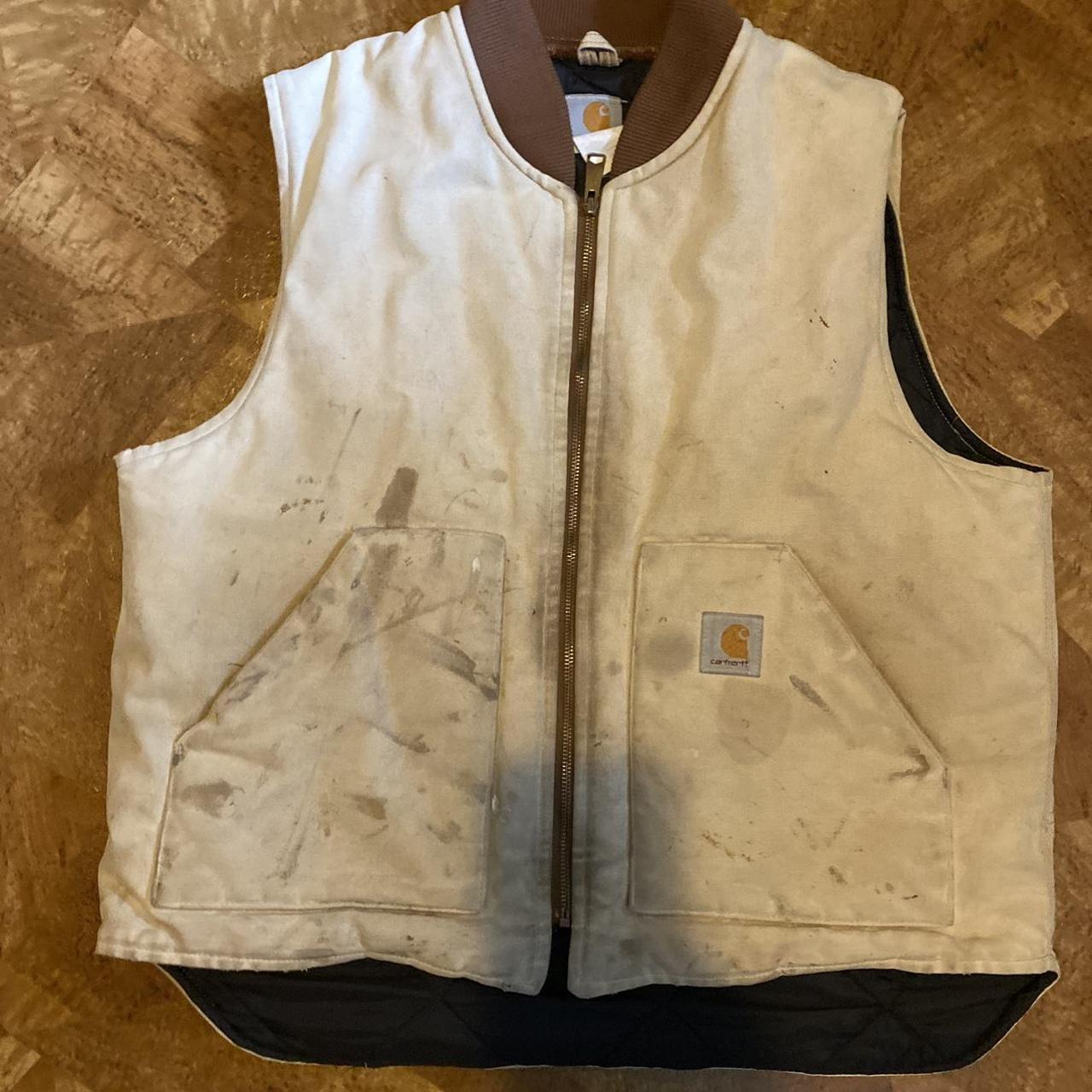 Carhartt Utility Vest Very Good shape Size XL very... - Depop
