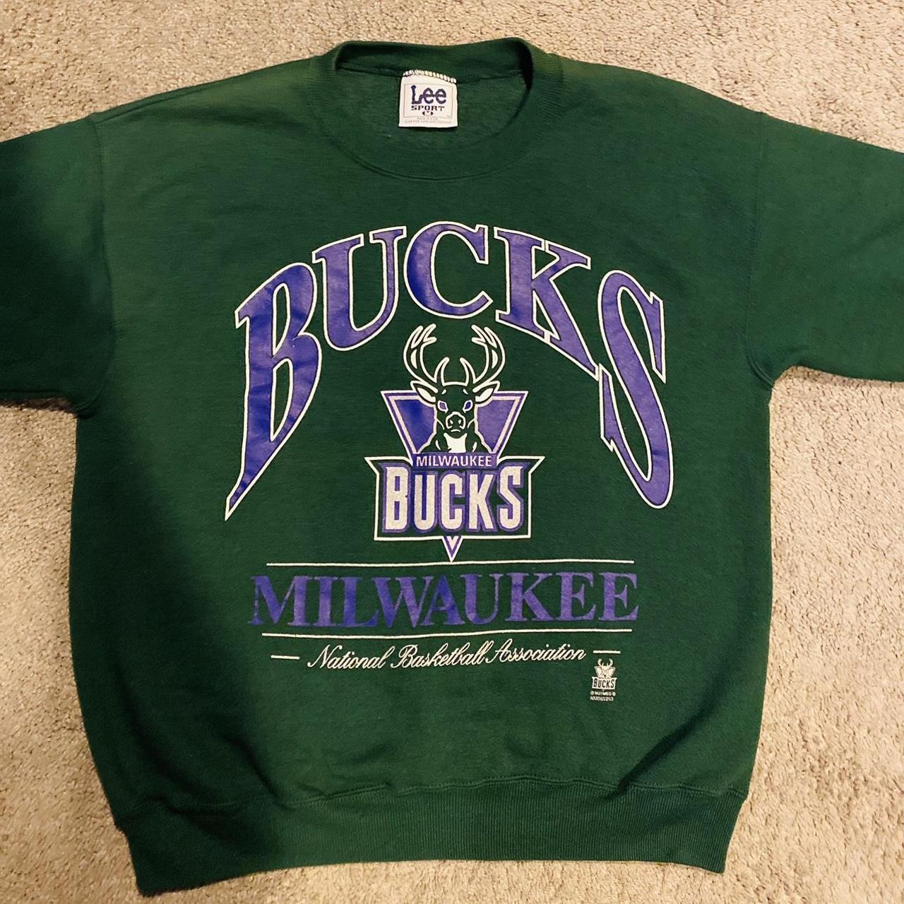 milwaukee bucks retro sweatshirt