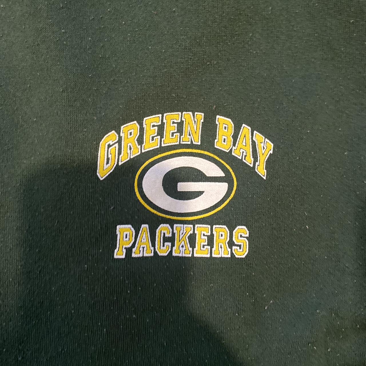 vintage 90s green bay packers sweatpants. size - Depop