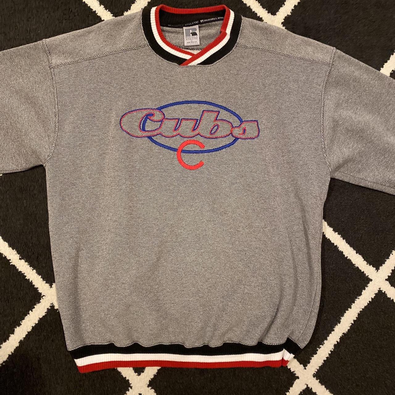 Chicago Cubs Cursive Russell Athletic Diamond - Depop