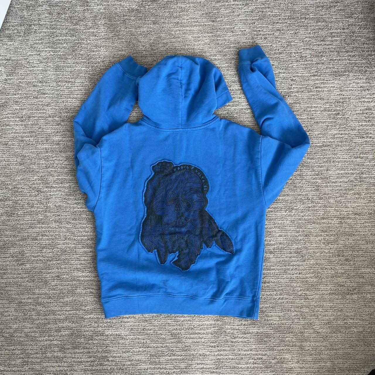 RARE* Mega Yacht “LOUIS V” hoodie. Worn twice, - Depop