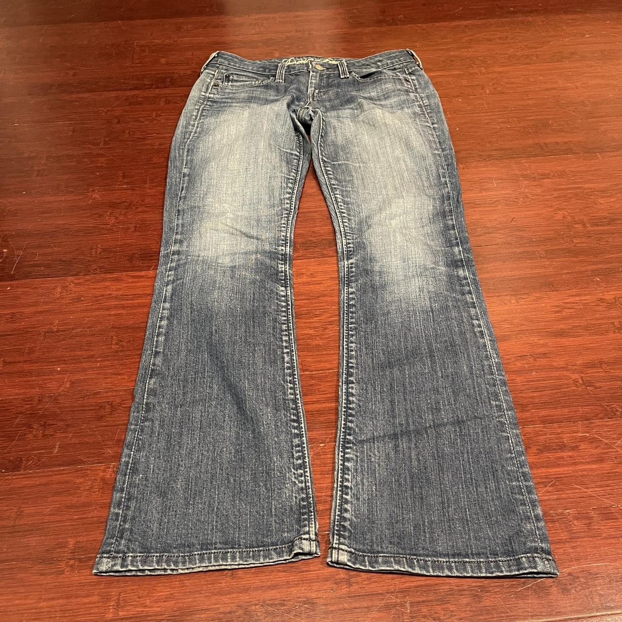 Vintage American Eagle Bootcut Jeans Beautiful fade... Depop