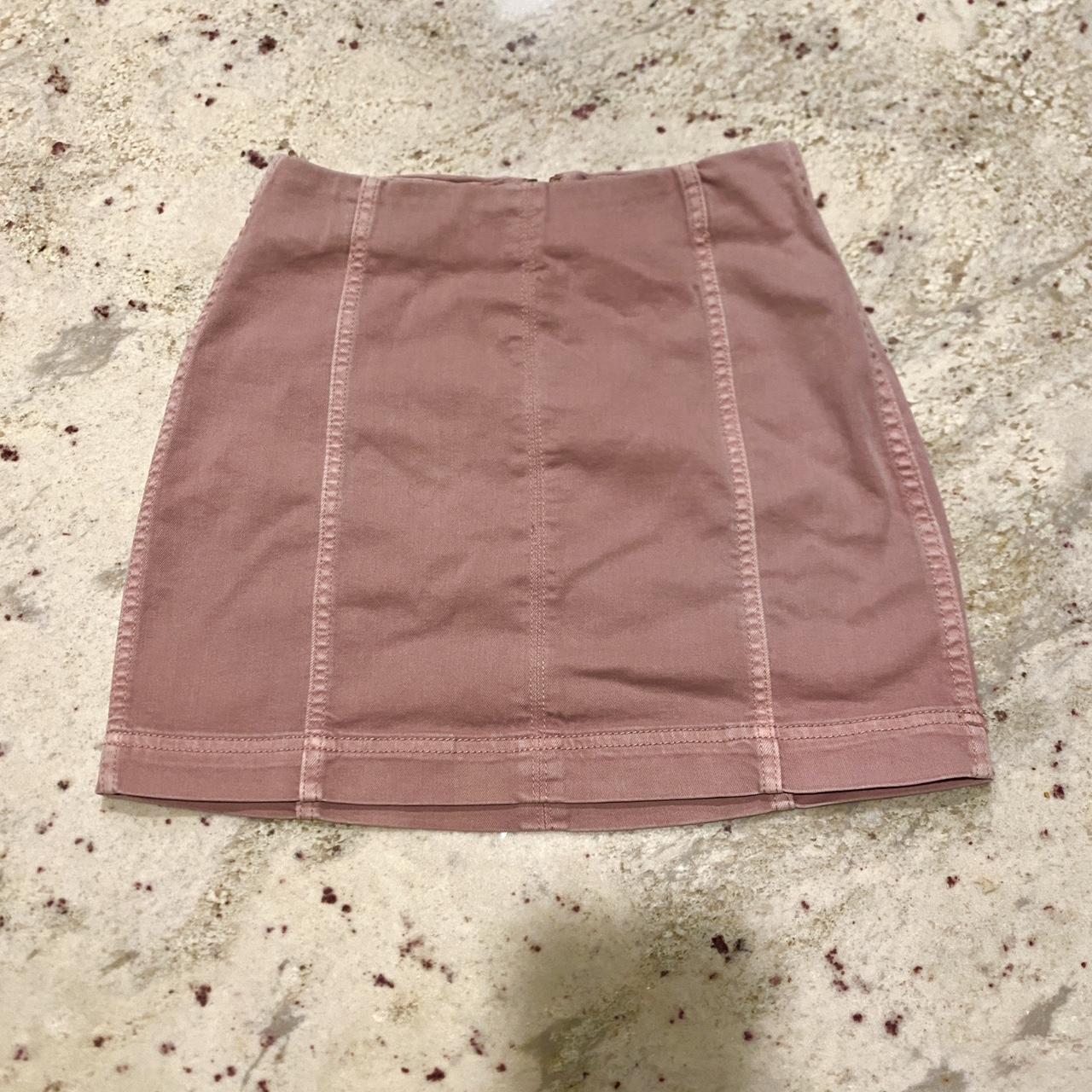 Light Pink Mini Skirt size 0 from target - Depop