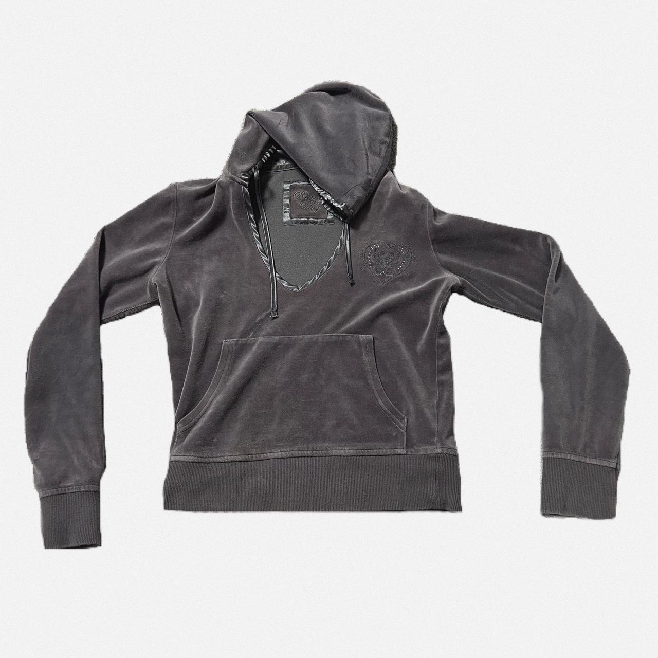 Little remix velour outlet hoodie