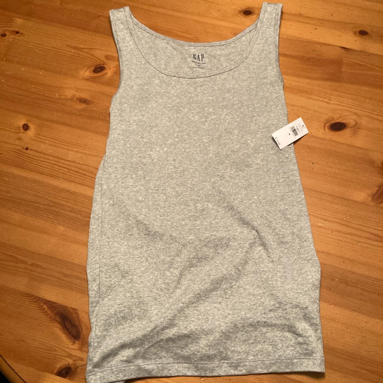 Gap Women's Grey Vest Depop
