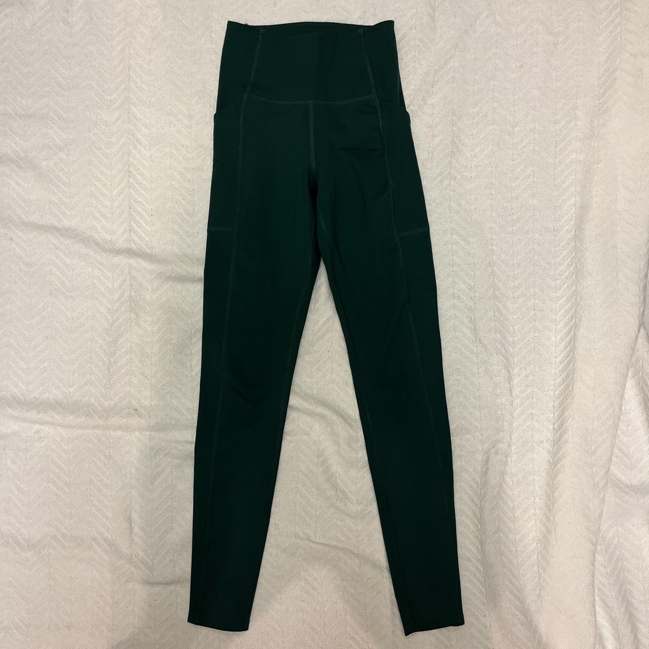 Girlfriend Collective compressive leggings with - Depop