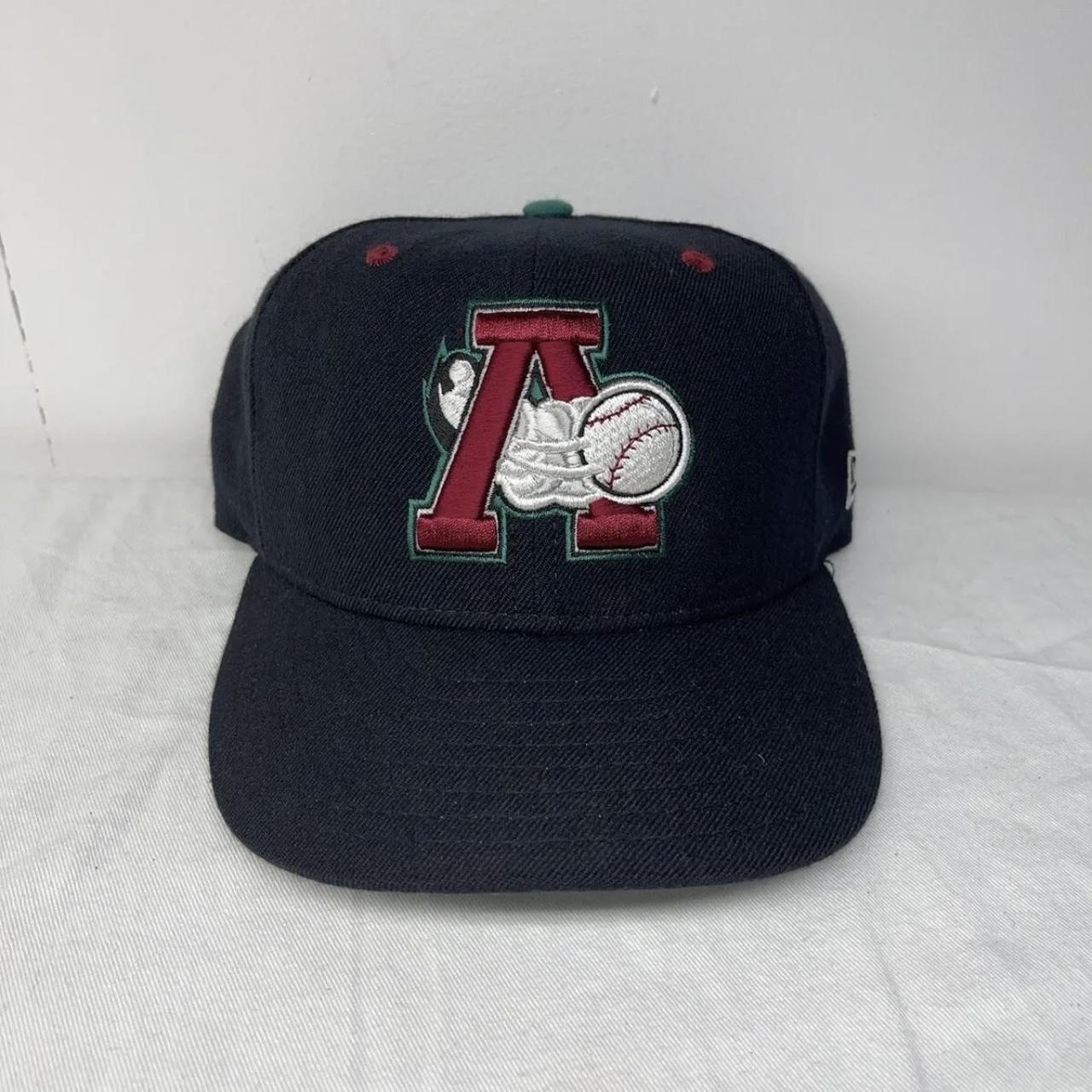 Vintage Made in USA New Era Altoona Curve Fitted... - Depop