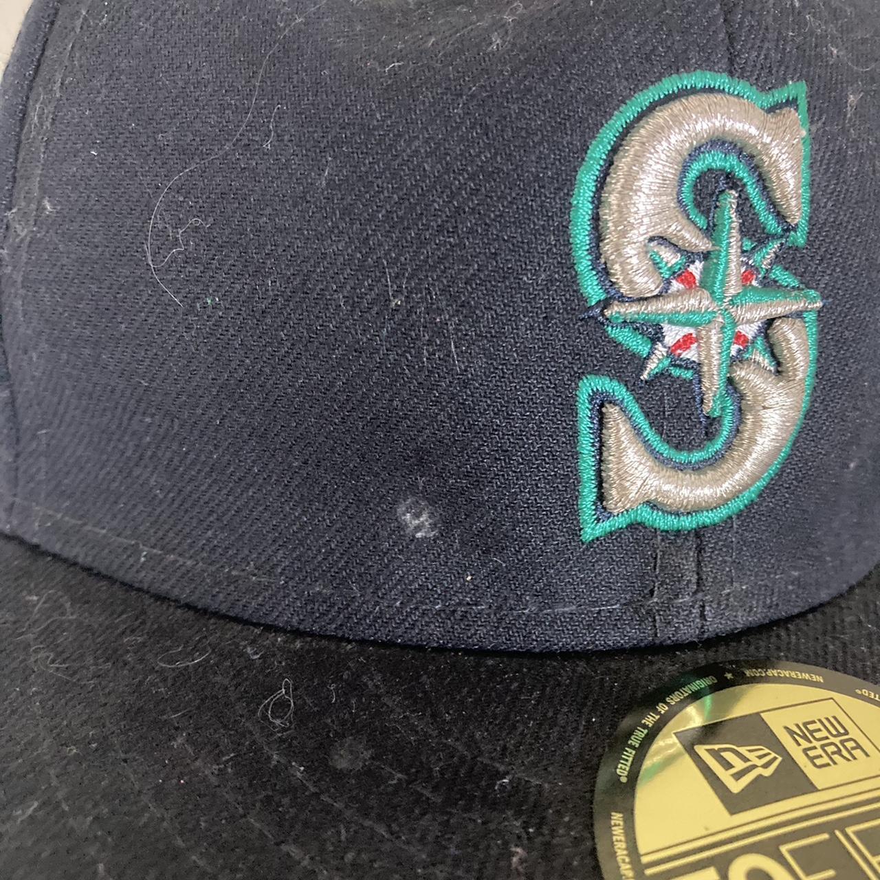 Pink Glitter Youth Seattle Mariners New Era SnapBack - Depop