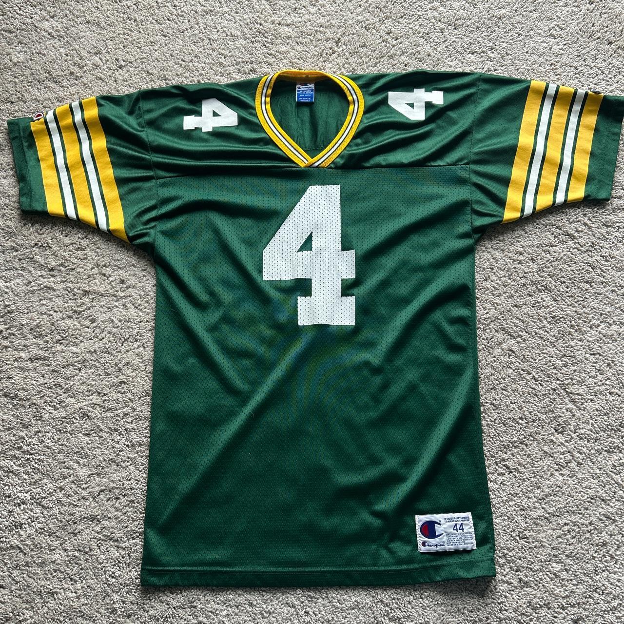 Vintage 1990 Brett Favre Packers Jersey Perfect - Depop