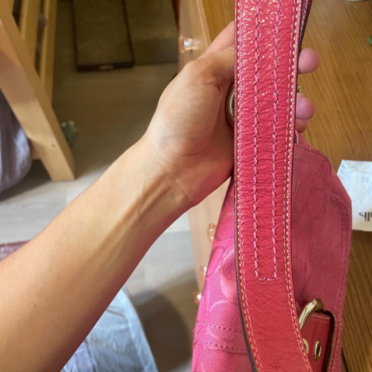 Y2K Hot Pink Coach Purse! Super cute vintage y2k | Depop