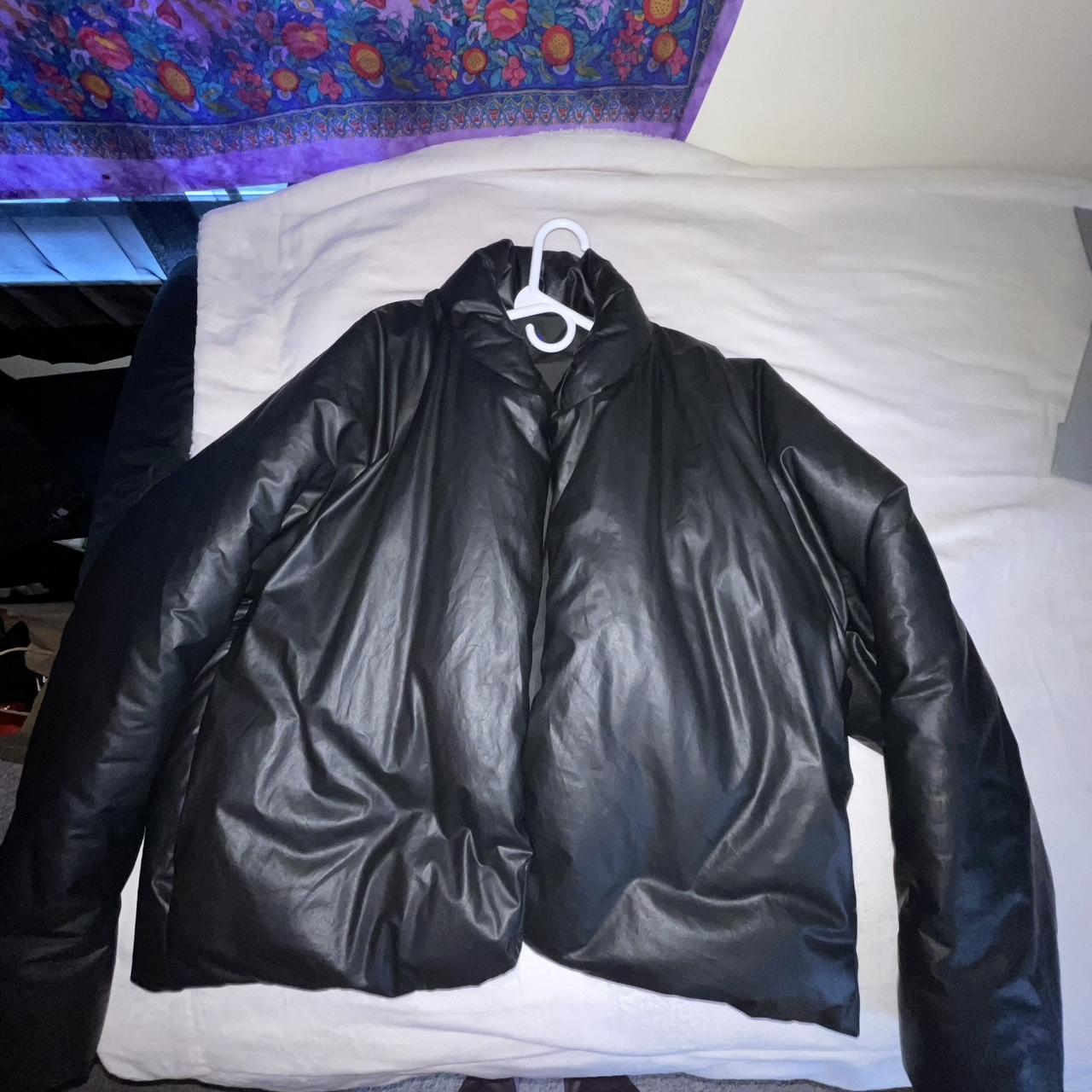 Yeezy Gap Round Jacket Black Size Small - Depop