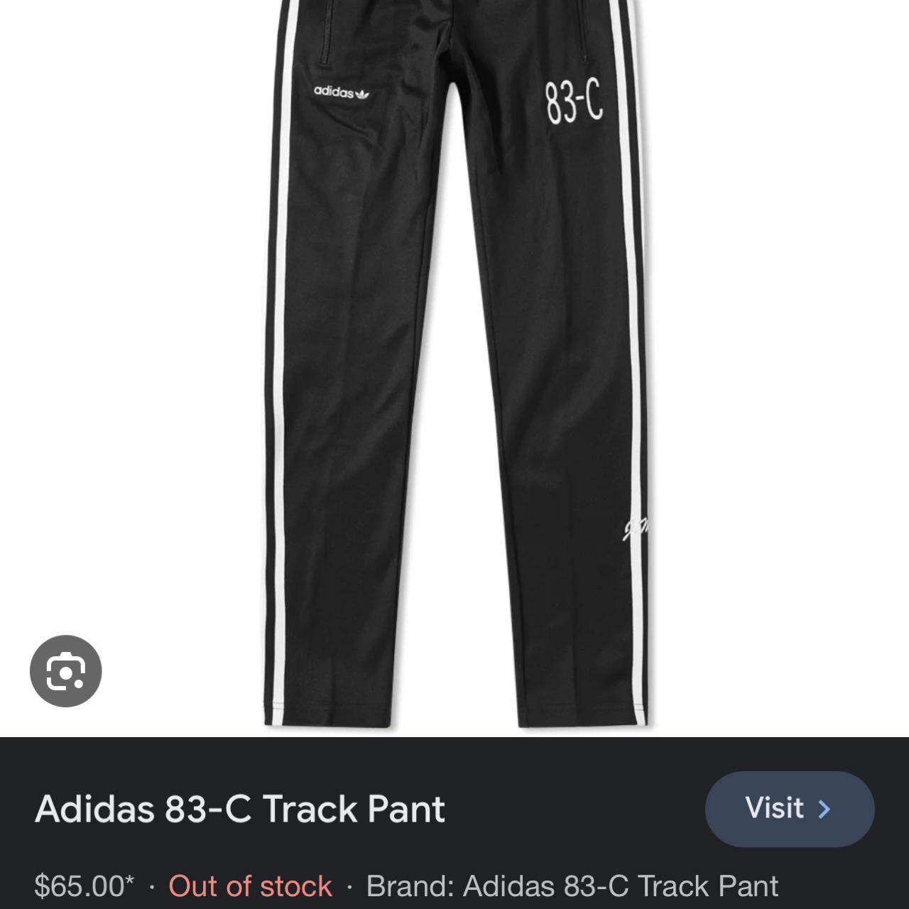 Rare Adidas 83-C 2017 Track Pants, Off White and...