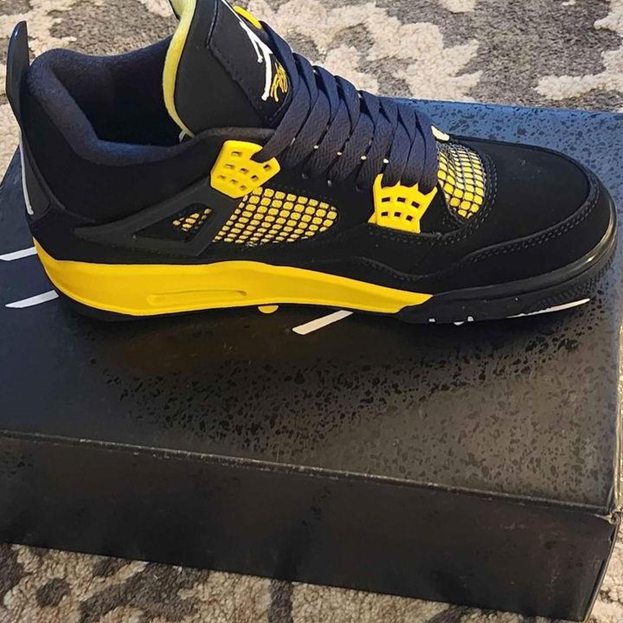 jordan 4 red yellow