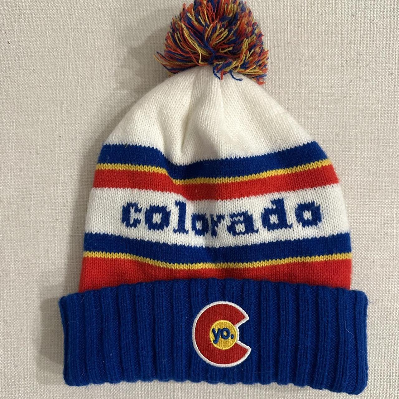 Colorado Rockies NHL Beanie In amazing condition, - Depop