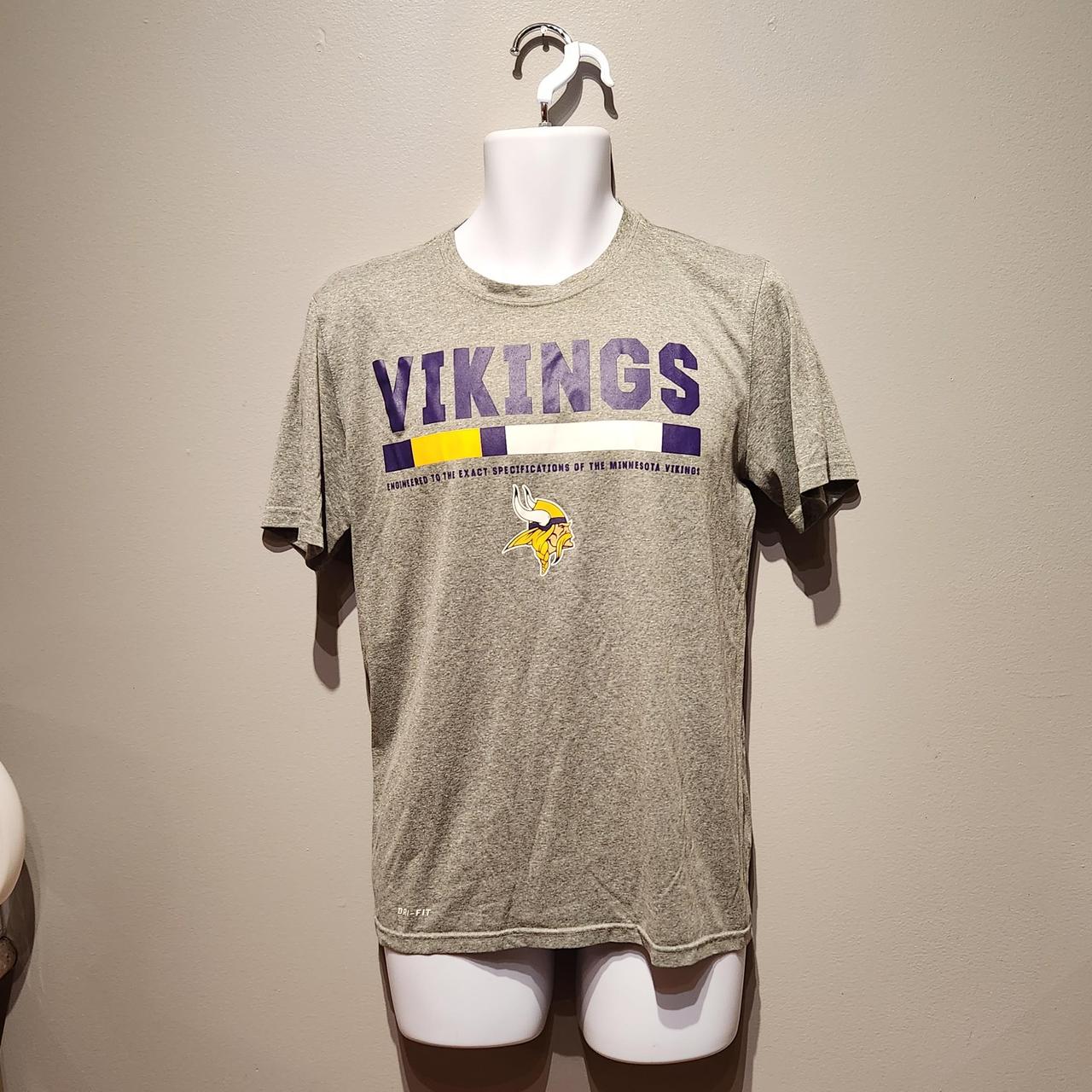 Vikings dri fit outlet shirt