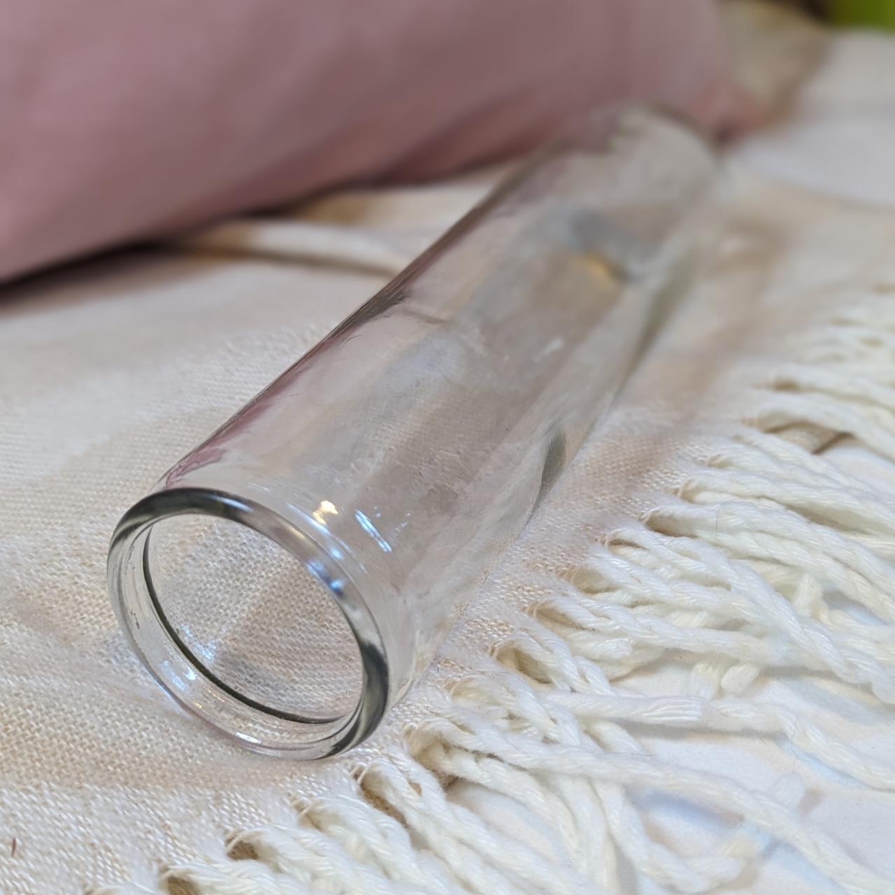 8" Tall Glass Prayer Candle Jars, EMPTY Empty tall... Depop