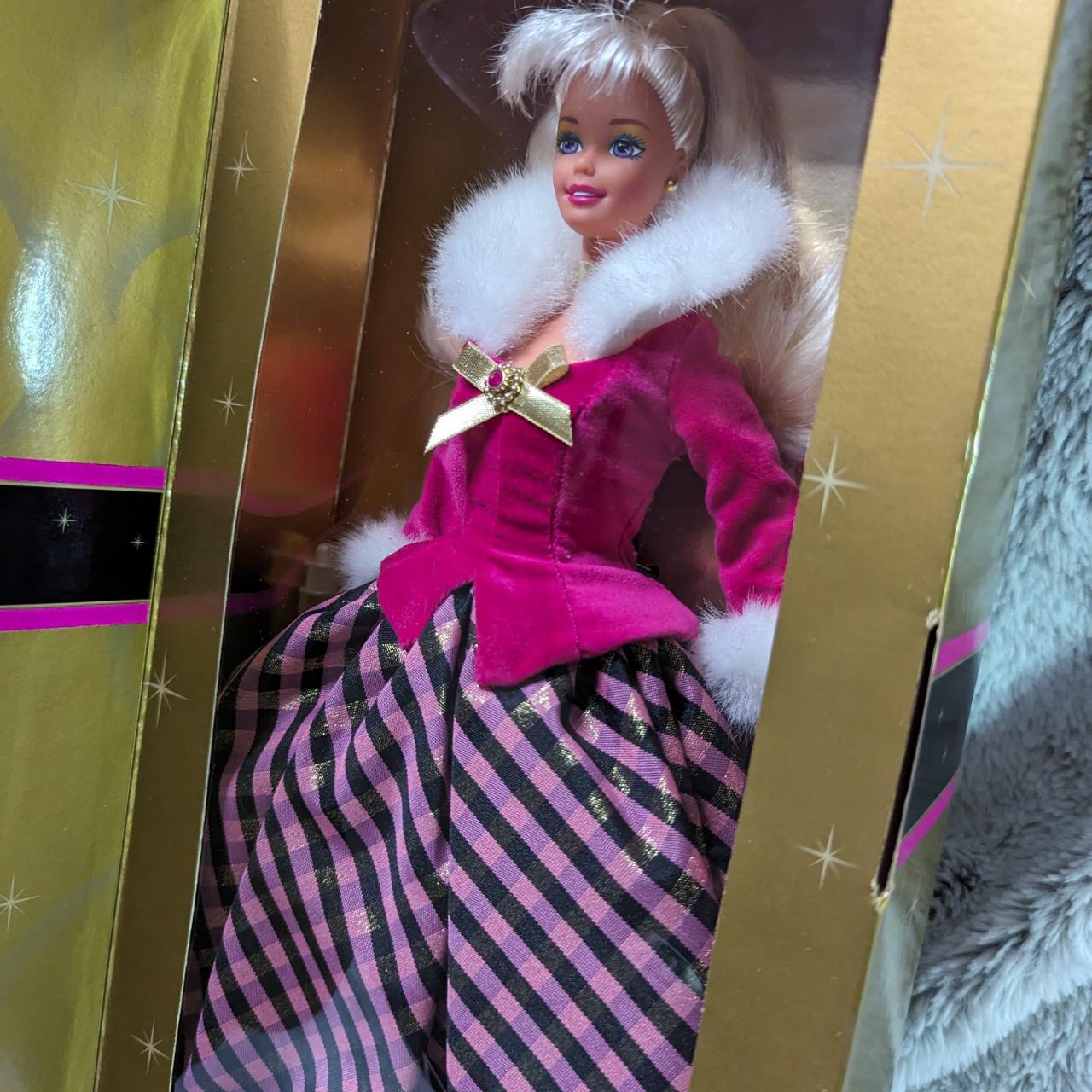 1996 Vintage Mattel Winter Rhapsody Barbie Doll... - Depop