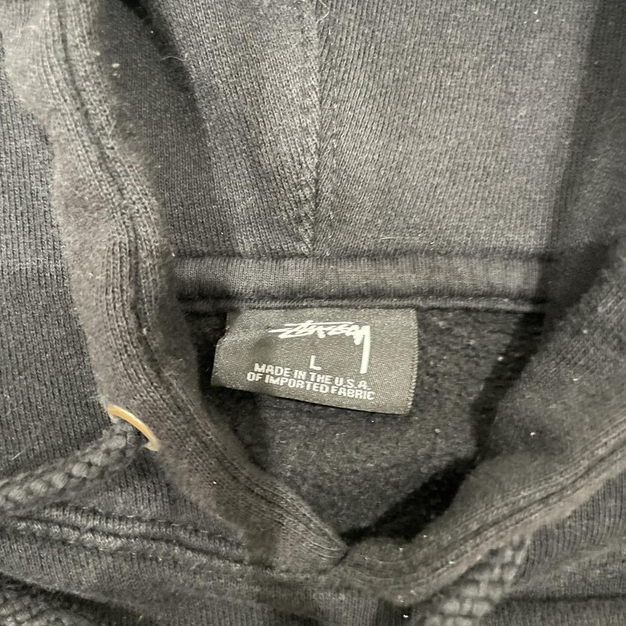 basic stussy hoodie minor cracking open to offers ‼️‼️ - Depop