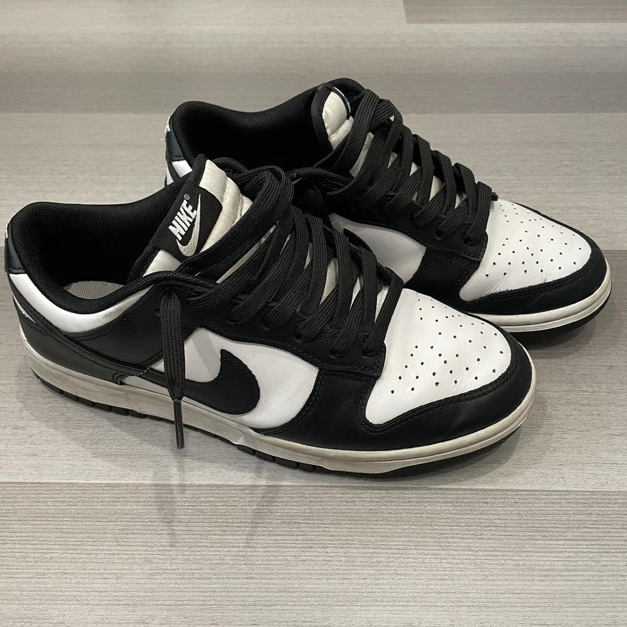 black and white dunks panda