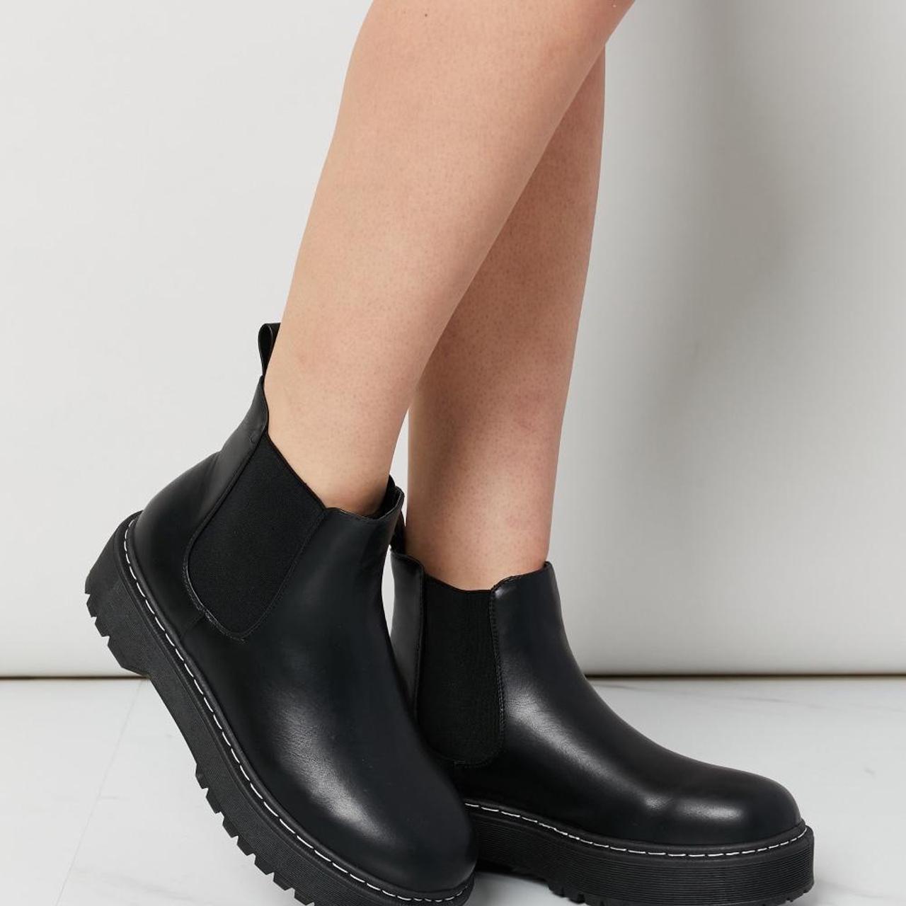 platform chelsea boots forever 21
