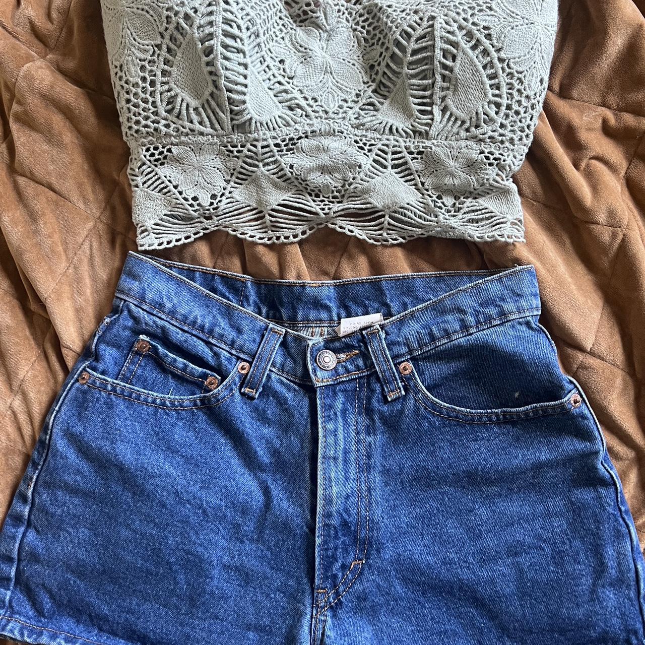 Trendy Jean shorts Depop