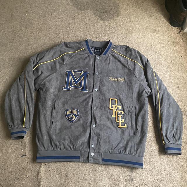 Boohoo MAN X DABABY Varsity jacket - Depop